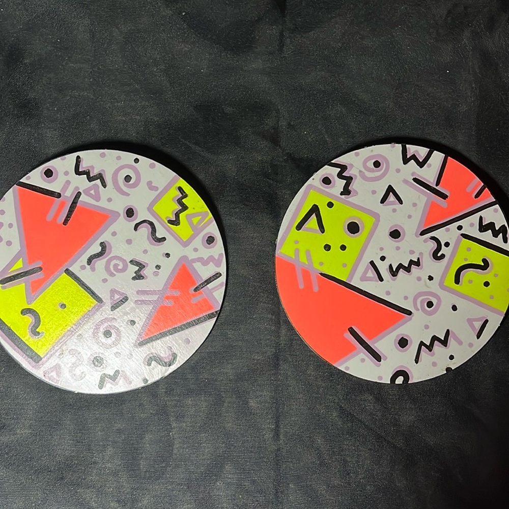 Jxl: In living color drizzle inspired earrings